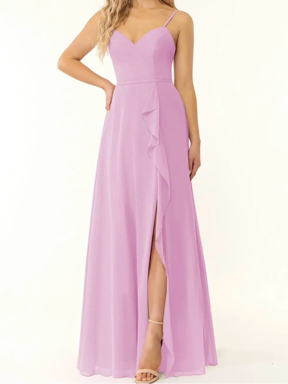 Azazie Naeem Dress Candy Pink